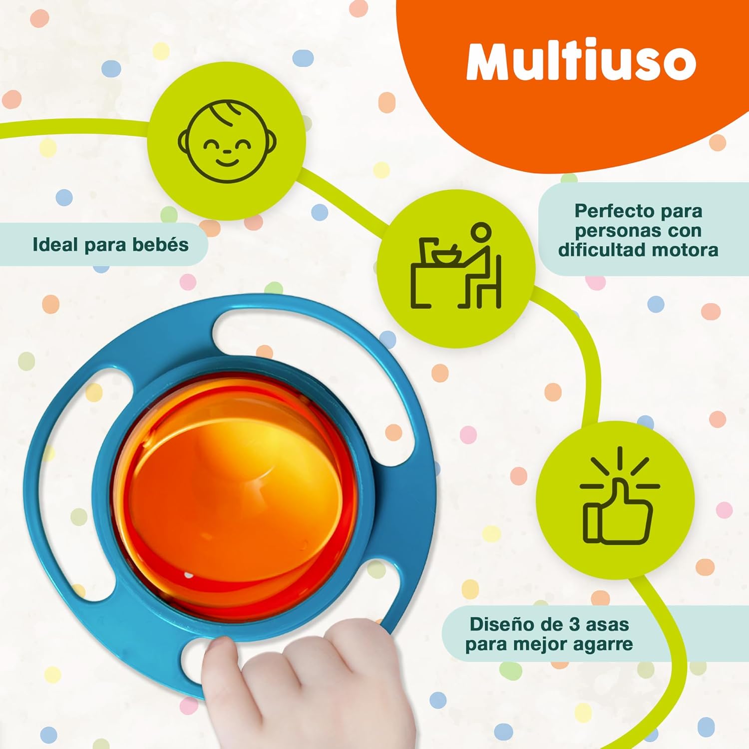 Contenedor Antiderrames para Bebés